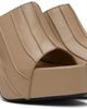 BY FAR BY FAR SSENSE Exclusive Tan Brad Heeled Sandals - 4