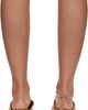 BY FAR BY FAR Tan Dasha Raffia Heeled Sandals - 2