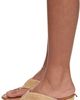 BY FAR BY FAR Tan Dasha Raffia Heeled Sandals - 3
