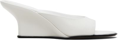 BY FAR BY FAR White Caroo Heeled Sandals