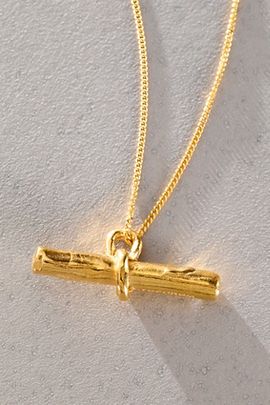 By Georgia By Georgia Gold Toggle Necklace