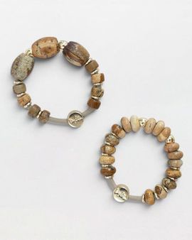 By Lilla By Lilla Sandbar Bracelet Hairties Set 