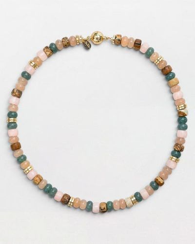 By Lilla By Lilla Soft Blush Necklace 