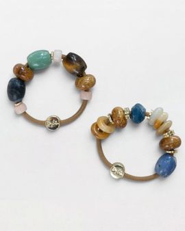 By Lilla By Lilla Willow Bracelet Hairties Set