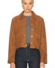 By Malene Birger By Malene Birger Annie Cropped Suede Jacket - 1