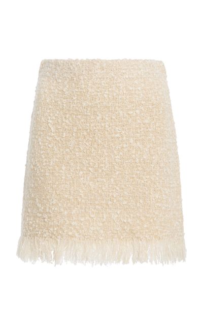 By Malene Birger By Malene Birger Belicia Fringed MohairWool Mini Skirt