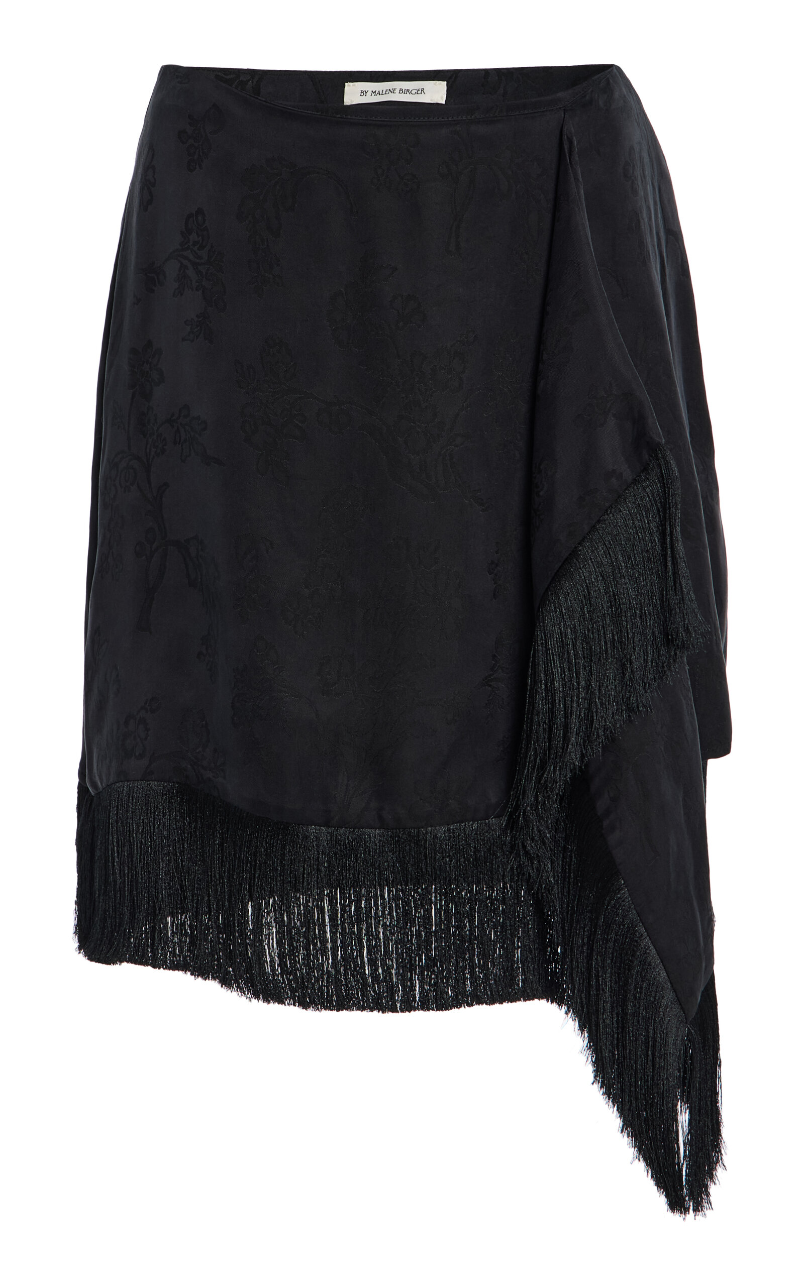 By Malene Birger By Malene Birger Belina Fringed CuproBlend Mini Skirt
