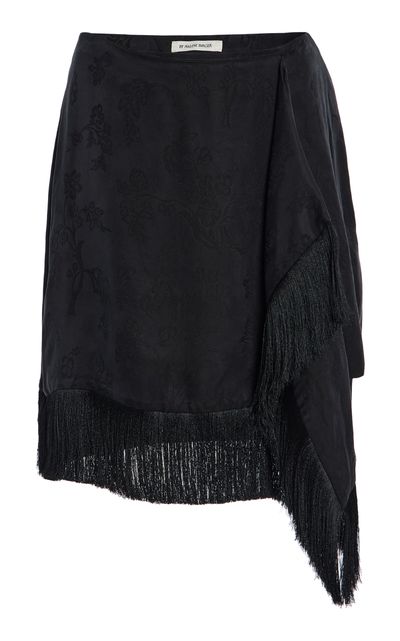By Malene Birger By Malene Birger Belina Fringed CuproBlend Mini Skirt