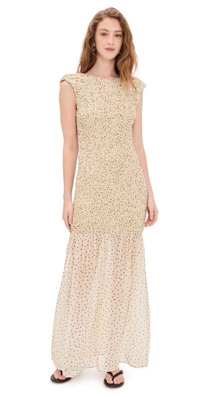 By Malene Birger By Malene Birger Corinna Maxi Dress Polka Dot Print