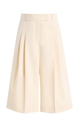 By Malene Birger By Malene Birger Cymbaria Pleated MidRise KneeLength Shorts