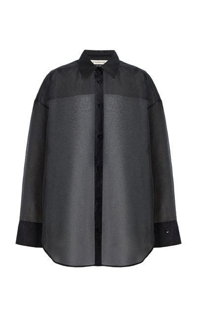 By Malene Birger By Malene Birger Derris CottonSilk Organza ButtonUp Shirt