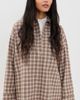 By Malene Birger By Malene Birger Derris Flannel Button Down Shirt Fossil - 2