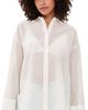 By Malene Birger By Malene Birger Derris Soft Organza Blouse Soft White - 1