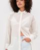 By Malene Birger By Malene Birger Derris Soft Organza Blouse Soft White - 2