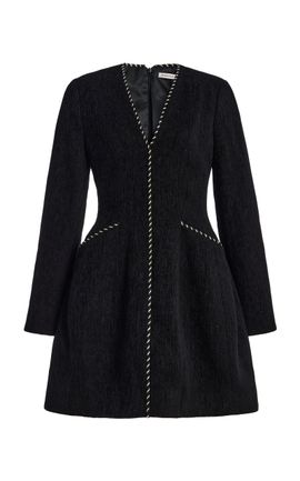 By Malene Birger By Malene Birger Elisabeth Whipstitched CottonBlend Mini Dress