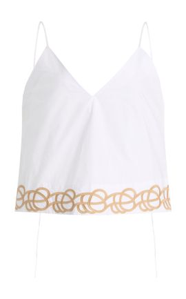 By Malene Birger By Malene Birger Jennie Embroidered Cotton Vest