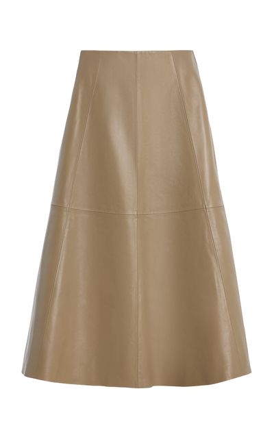 By Malene Birger By Malene Birger Josefin Leather Midi Skirt