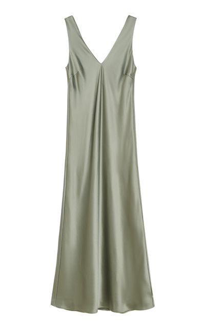 By Malene Birger By Malene Birger Levita VNeck Maxi Dress Green EU 38