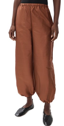 By Malene Birger By Malene Birger Lumas Silk Trousers Brick