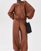 By Malene Birger By Malene Birger Lumas Silk Trousers Brick - 5