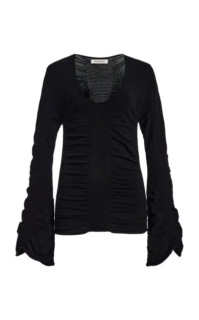 By Malene Birger By Malene Birger Maela Ruched Knit Top