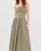 By Malene Birger By Malene Birger Marc Mixed Media Dress Deep Lichen Green - 2