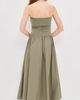 By Malene Birger By Malene Birger Marc Mixed Media Dress Deep Lichen Green - 3