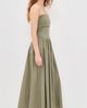 By Malene Birger By Malene Birger Marc Mixed Media Dress Deep Lichen Green - 4