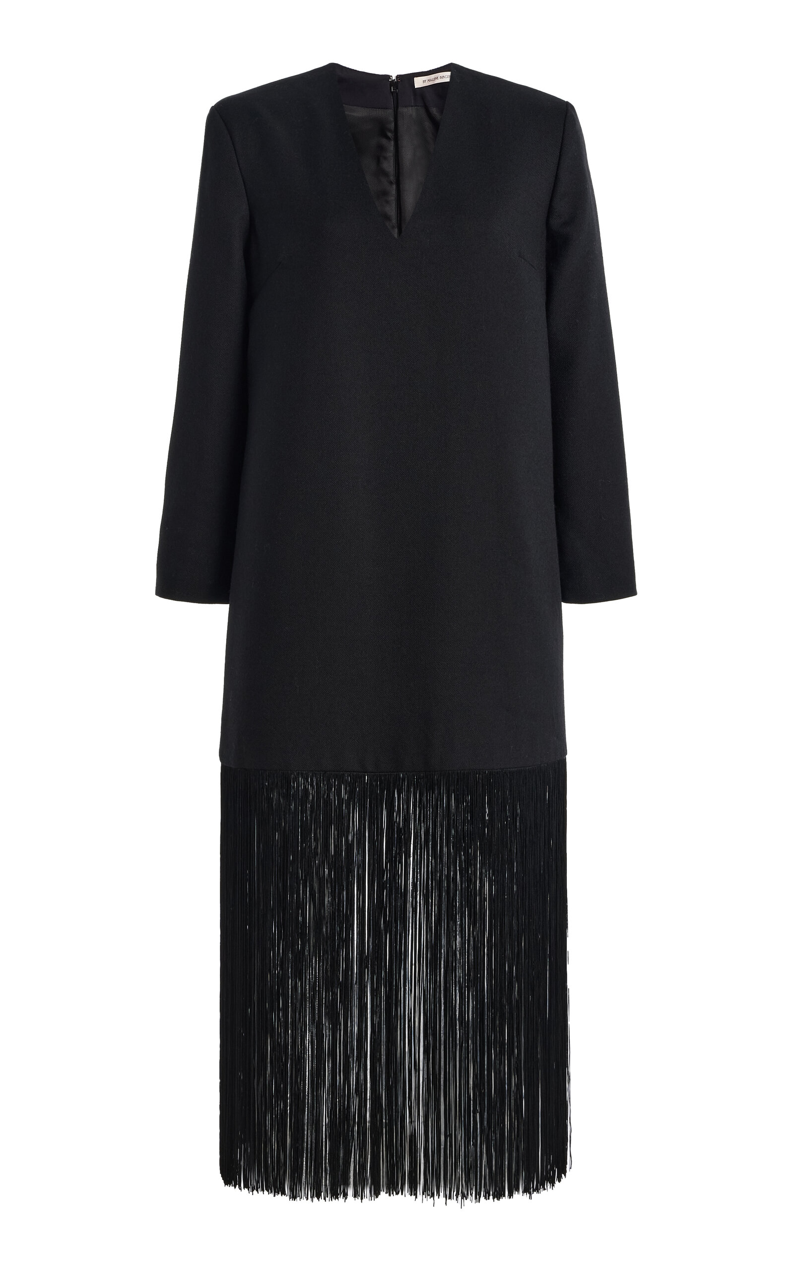 By Malene Birger By Malene Birger Mella Fringed VirginWool Midi Dress