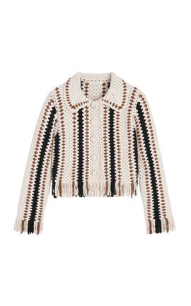 By Malene Birger By Malene Birger Natalia Cotton Crochet Knit Top