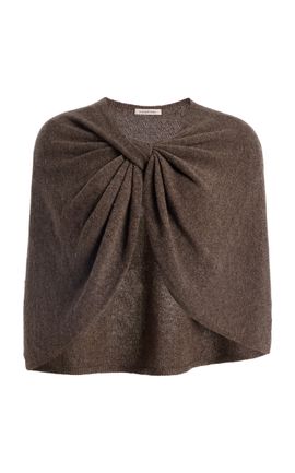 By Malene Birger By Malene Birger Pinne Draped WoolBlend Cape