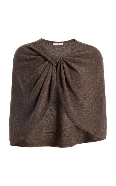 By Malene Birger By Malene Birger Pinne Draped WoolBlend Cape