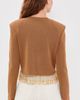 By Malene Birger By Malene Birger Shelly Beaded Jacket Latte Brown - 3