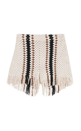 By Malene Birger By Malene Birger Tamara Cotton Crochet Knit Shorts