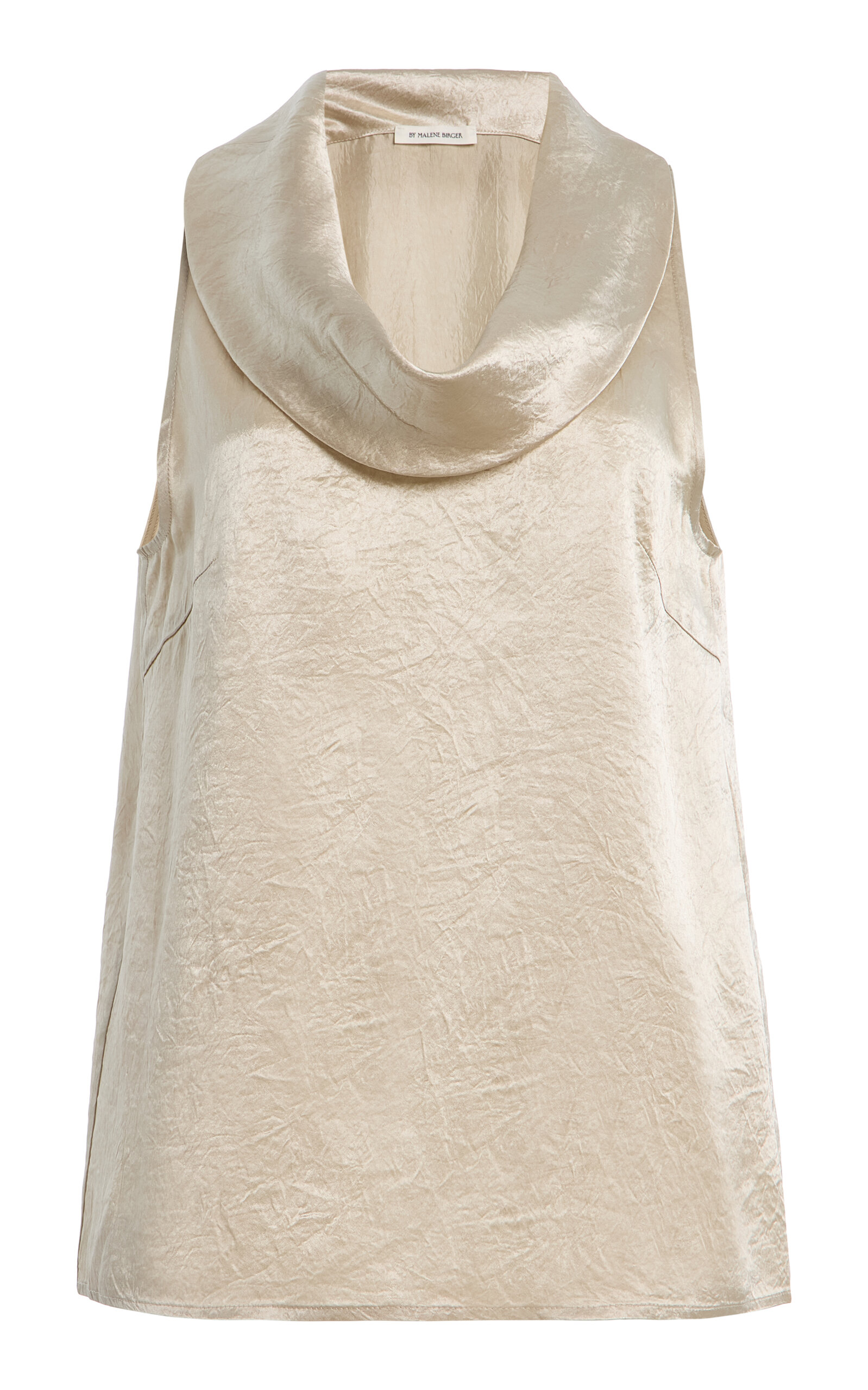 By Malene Birger By Malene Birger Viola Draped Acetate Tank Top