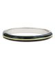 By Pariah By Pariah 14K Yellow Gold & Sterling Silver Moss Agate Bangle Bracelet - 1