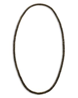 By Pariah By Pariah Obsidian The Lumina Strand Bead Necklace, 31.5