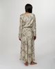 By Tess Collection By Tess Collection Emily Draped Cowl Neck Long Sleeve Maxi Dress - 2