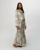 By Tess Collection By Tess Collection Emily Draped Cowl Neck Long Sleeve Maxi Dress - 3