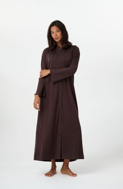 By Tess Collection By Tess Collection Gaia Relaxed Button Front Flared Sleeve Dress