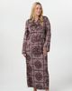 By Tess Collection By Tess Collection Sadie Bandana Print Drawstring Waist Satin Maxi Skirt - 3