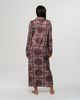 By Tess Collection By Tess Collection Sadie Bandana Print Drawstring Waist Satin Maxi Skirt - 4