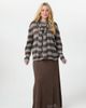 By Tess Collection By Tess Collection Willa Lined Metallic Knit A-Line Skirt - 2