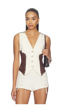 BY.DYLN BY.DYLN Elio Vest Top