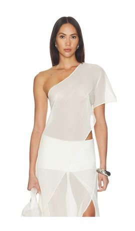 BY.DYLN BY.DYLN Marilyn Sheer Top
