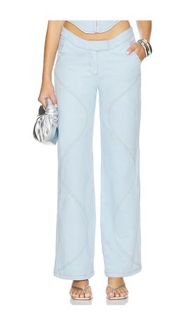 BY.DYLN BY.DYLN Ramona Wide Leg Jeans