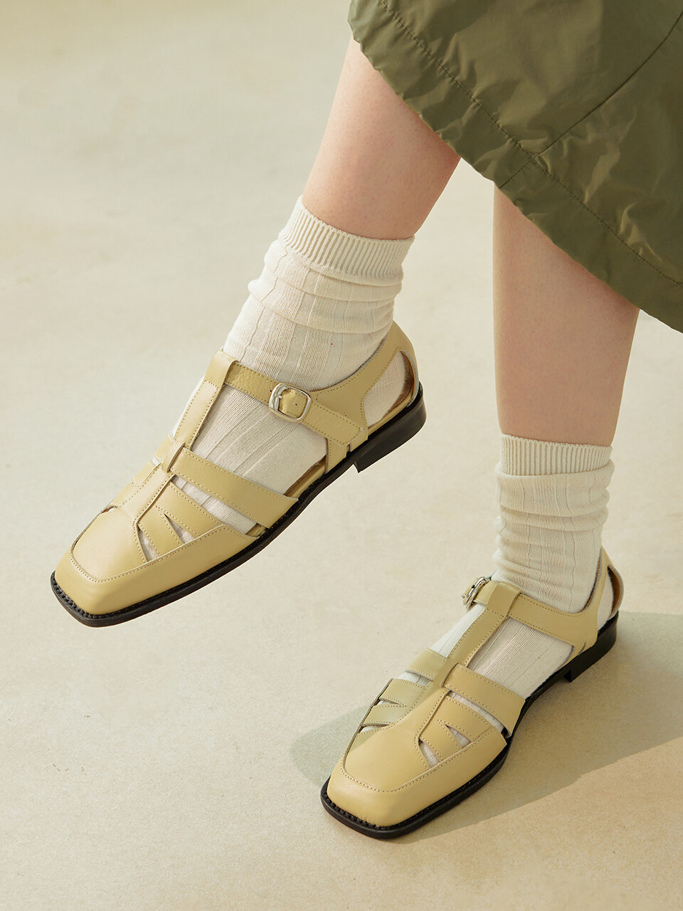 Byeuuns Basket Sandal_2 Colors