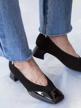 Byeuuns BIP18303 Wave Combie Pumps Black