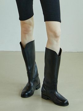 Byeuuns Minimal Western Long Boots (BOB24405)