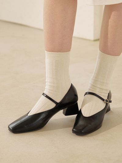 Byeuuns Mono Maryjane Pumps_3 Colors